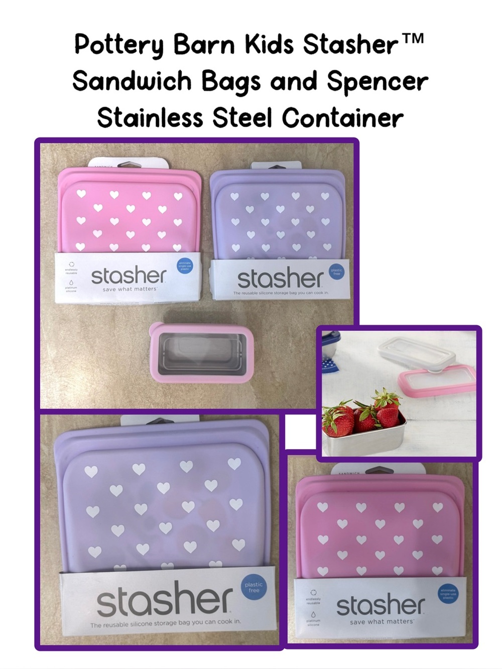 Pottery Barn Kids Stasher™ Bags & Container